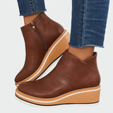 Ortopedické kožené boty