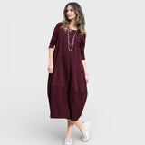 Marlena – Elegantní volné šaty s nadčasovým střihem