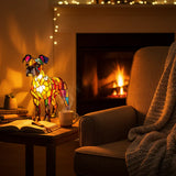 Rocky - Lampa ve vitráži