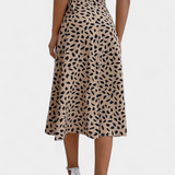 Camila | Zavinovací sukně boho s asymetrickým potiskem