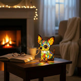 Přívěsek - Lampa ve vitrážích