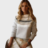 Nora | Půvabný svetr se severským vzorem