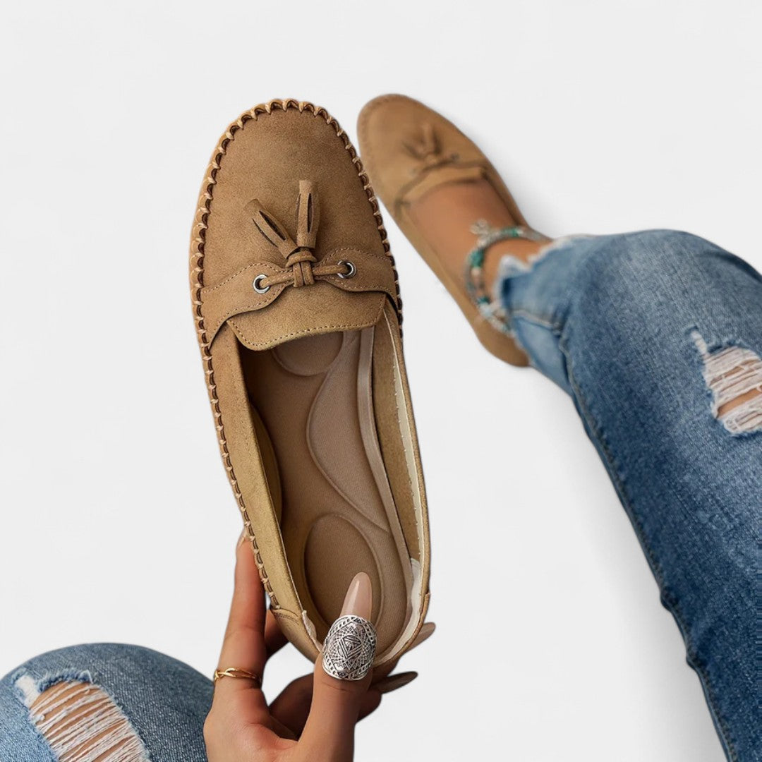 Megan | Elegantní mokasíny s třásněmi