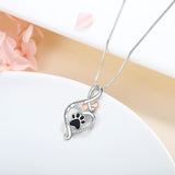 Zairael™ | Náhrdelník Šťastná Tlapa Infinito