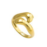 Věnceslava Elegantní Moderní Prsten Každodenní Lesk