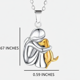 Fabiola™ | Náhrdelník s přívěskem pejska