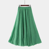 Kristýna Elegantní Vysokopásová Dlouhá Sukně Vzdušná