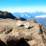 Yamira™ | Hypoalergenní náušnice ve tvaru stopy