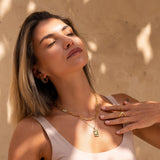 Eva Elegantní Minimalistický Přívěsek Každodenní Univerzální