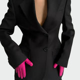 Nikol - Sako s Působivým Střihem a Knoflíky