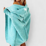 Daniela – Dlouhý cardigan s kapucí