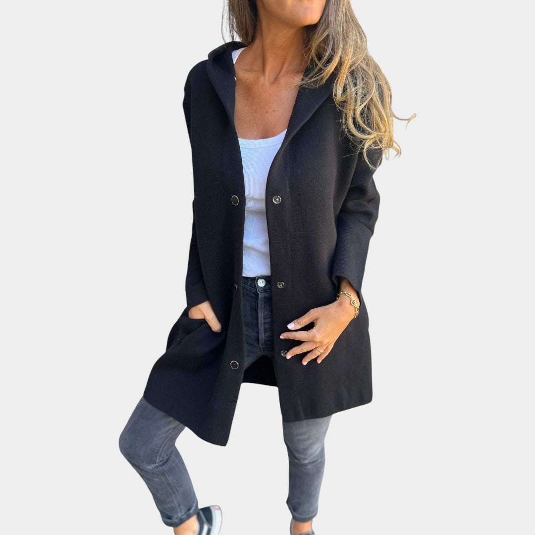 Caroline - Příjemná bunda na knoflíky