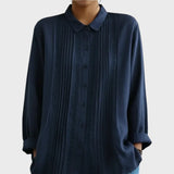 Amalie | Bílá košile s krajkou a sámky