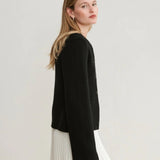 Camila | Elegantní pletený kardigan na knoflíky