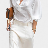 Ada | H-linie hladká sukně s moderním městským stylem