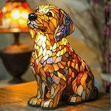 Beník - Lampa ve vitráži