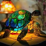 Smaragd - Lampa ve vitrážích