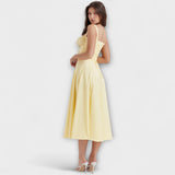 Zipporas - Přizpůsobený dress s moderním jarním květinovým potiskem