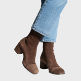 Barbora | Elegantní kozačky na podpatku